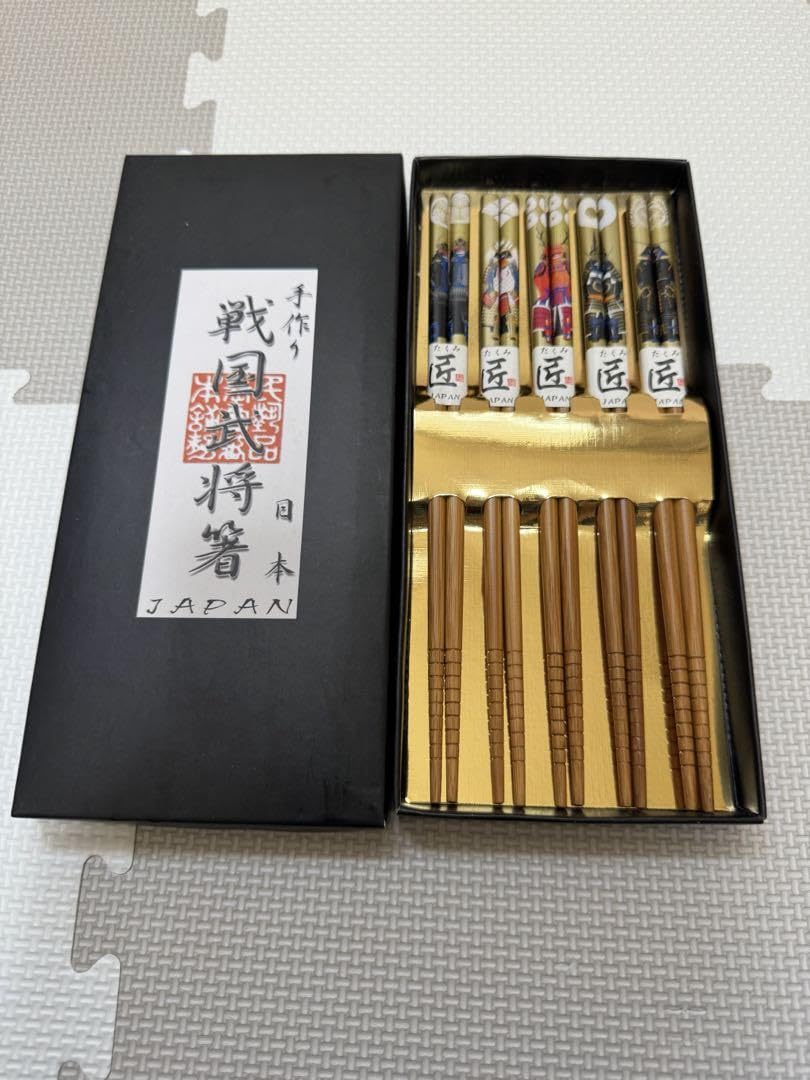 Amazon.co.jp: Sengoku Busho 5 Set Chopsticks : Home & Kitchen