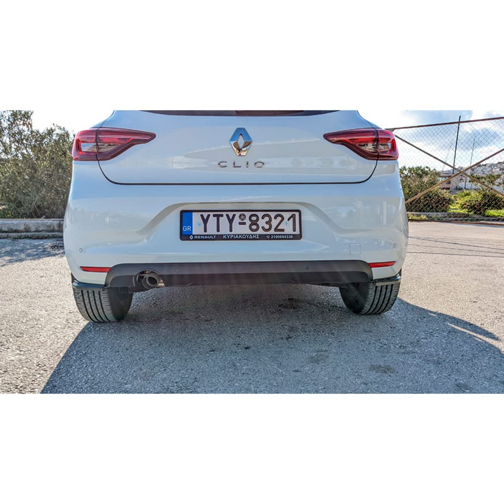 Motordrome Rear Diffuser compatible with Renault Clio V 5-doors 2019-2023 (ABS)