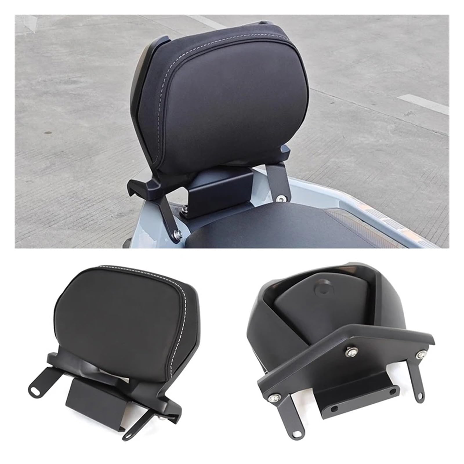 Schienale verticale Sissy Bar Per 368G 368 G 368-G Accessori Moto Schienale Del Sedile Posteriore Cuscino Passeggero Schienali Portabagagli Di Sicurezza