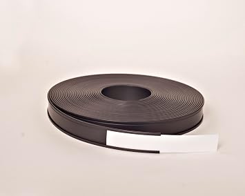 Magnetic Data Card Holder, 1.13" x 25 C Channel Magnet Roll, Flexible Magnet Shelf Labels, 1/8" Thick