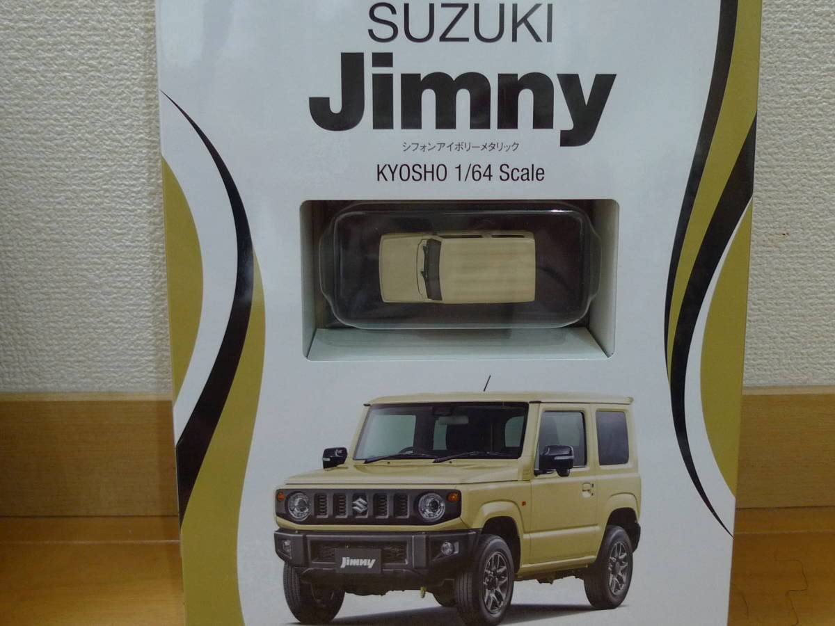 京商　ミニカー　1/64 ジムニー　2台セット Amazon.co.jp: 京商 KYOSHO ミニカートップ スズキ ジムニー 2