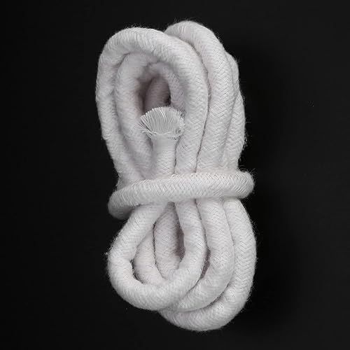 Miniatura 5 de Fydun 2 Pack Candle Wicks Good Oil Absorption Cotton Candle Wicks for DIY Oil Lamps 2.6Mm Wide Range of Uses (10mm)