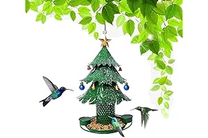 Christmas Tree Bird Feeder for Outdoor Bird Feeding in Gardens During Christmas