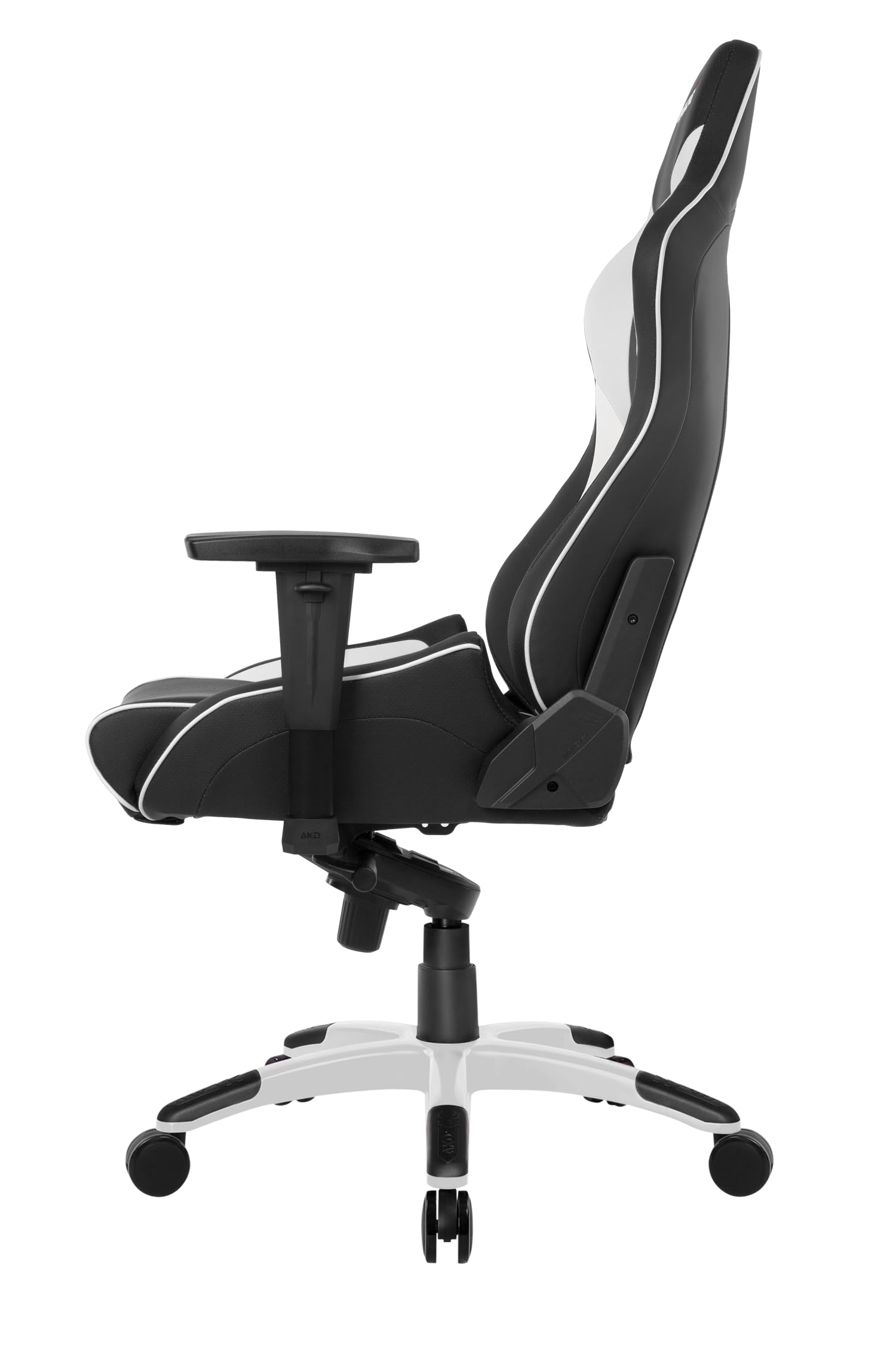 Akracing AK-PRO-WT Sedia da Gioco, In finta pelle, per Pc/Ps4/Xbox/Nintendo, Con Cuscino, Master Pro Bigger Schwarz/Weiß