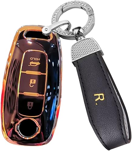 Miniatura 8 de ontto Chaqueta de llave con control remoto inteligente de 3 botones de TPU para Nissan Ariya Pathfinder Kicks X-Trail Rogue 8 Gen New Teana 2022