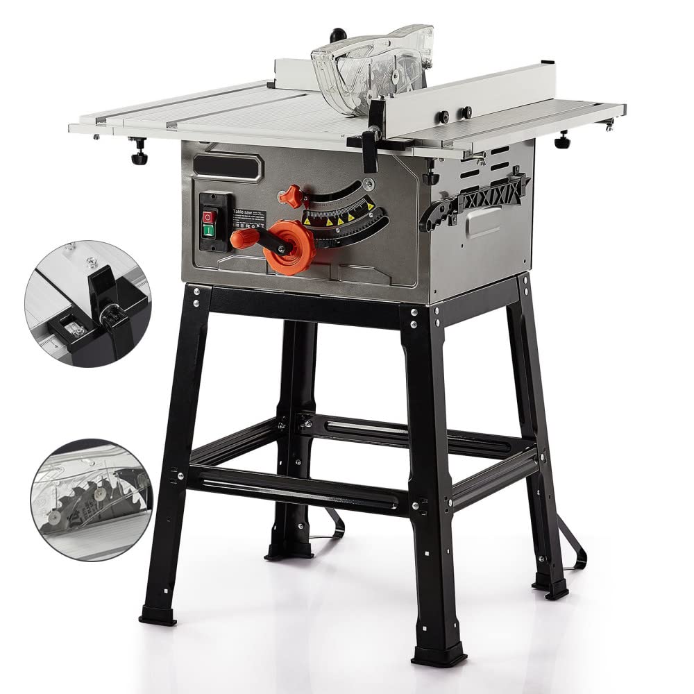 Buy Table Saw, 15 Amp 5000RPM 1800W Benchtop Table Saw, Adjustable