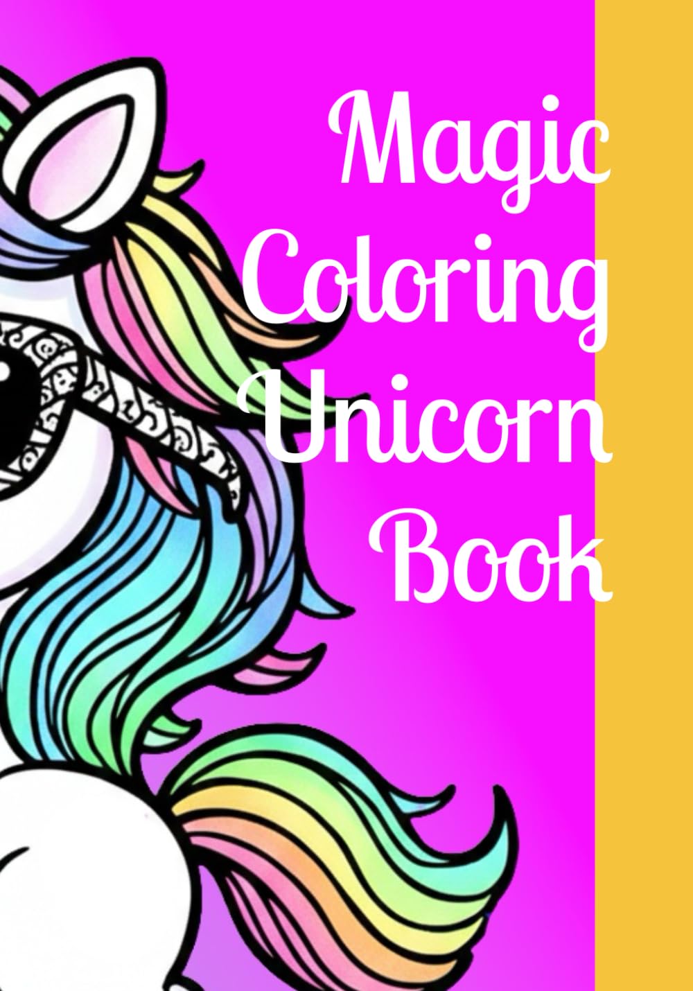 Magic Coloring Unicorn Book