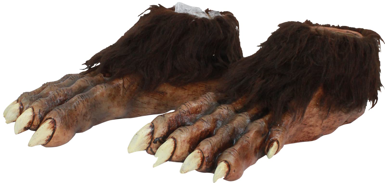 Ghoulish Productions Wolf Feet Deluxe Camicia, caffè, 40 Unisex-Adulto
