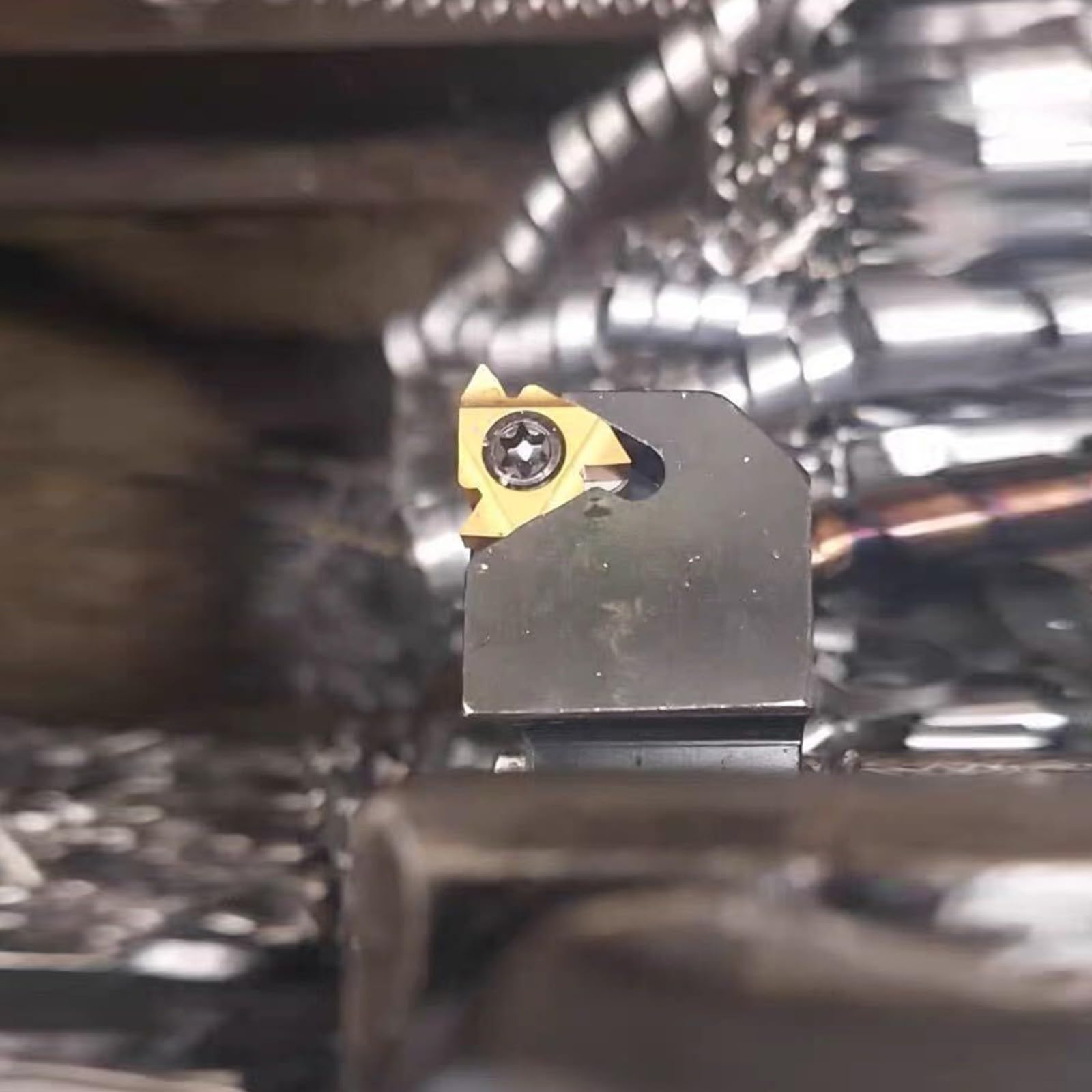 Portautensili Per Tornio CNC WWLNR1616H08 | Con Inserti In Carburo E Chiavi - Foto 7