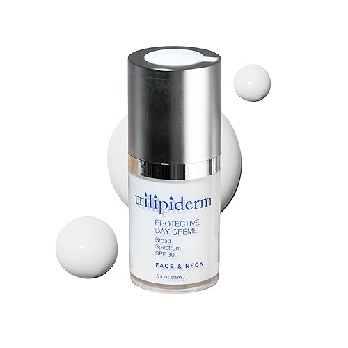 Miniatura 8 de Trilipiderm Protective Day Crème, amplio espectro SPF 30  Protector solar hidratante ligero de rápida absorción, apto para TSA, botella de bomba sin