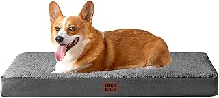 EHEYCIGA Orthopedic Dog Beds for Large Dogs with Removable Washable Cove...