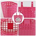 Optifit Cycle Basket 20x13x15cm Front Adjustable Fastening Strap gallery image