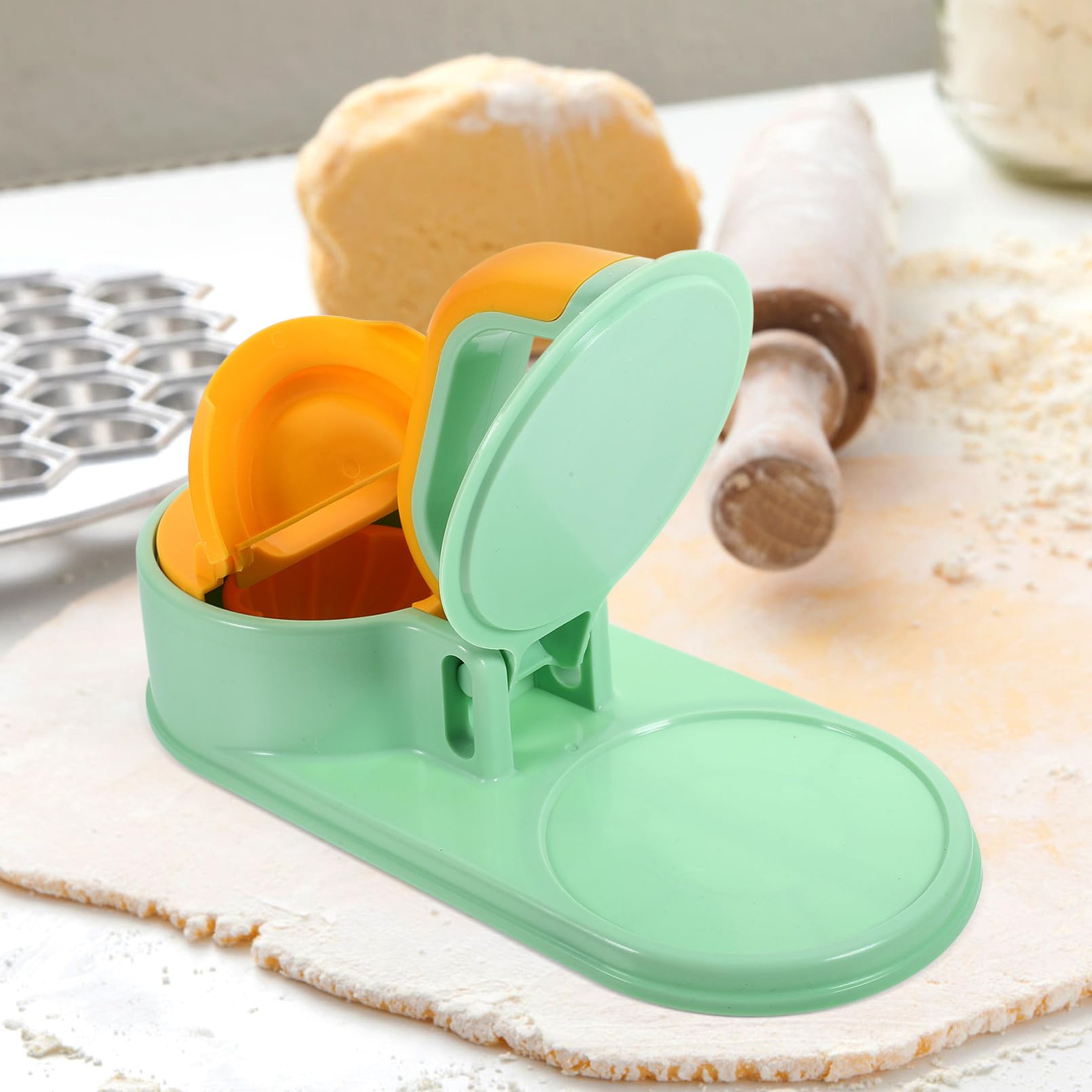MAGICLULU 4 Pz produttore di gnocchi set cucina attrezzi cucina stampo per tortellini venditore parà ravioli tortillero pratico pressa per gnocchi macchina per gnocchi manuale addominali