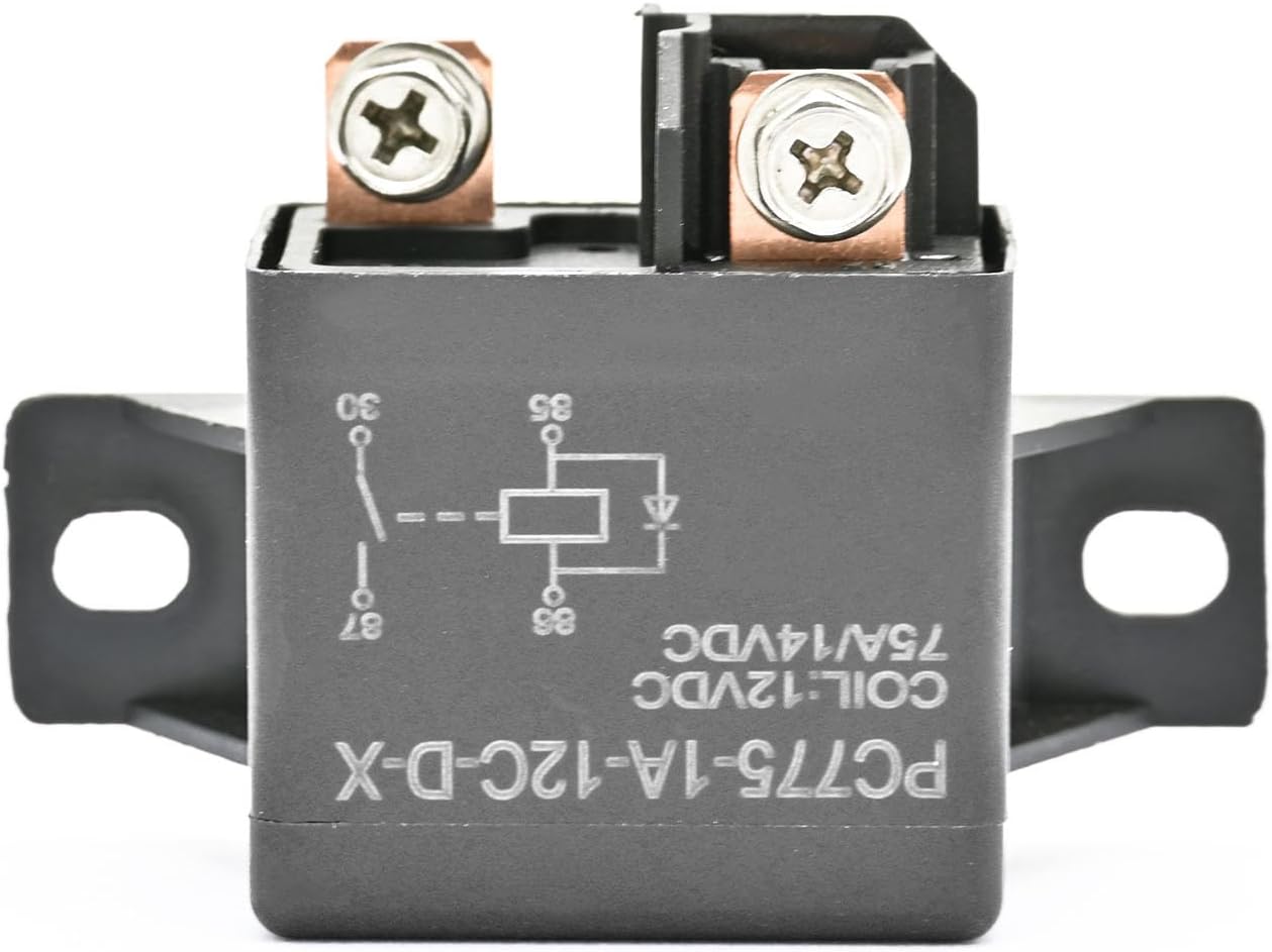 1R1594, 332002150, 12513368, AR298, 12513368, 56-2010, RAC1281 Emergency Vehicle Light | Accessory Power Relay Fit for Chevrolet Silverado 1500 2500 Hd 3500 Express 1995-2010, 12V 75Amp