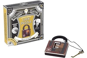 Einstein Puzzle, Tricky Brain Teaser Lock Puzzle