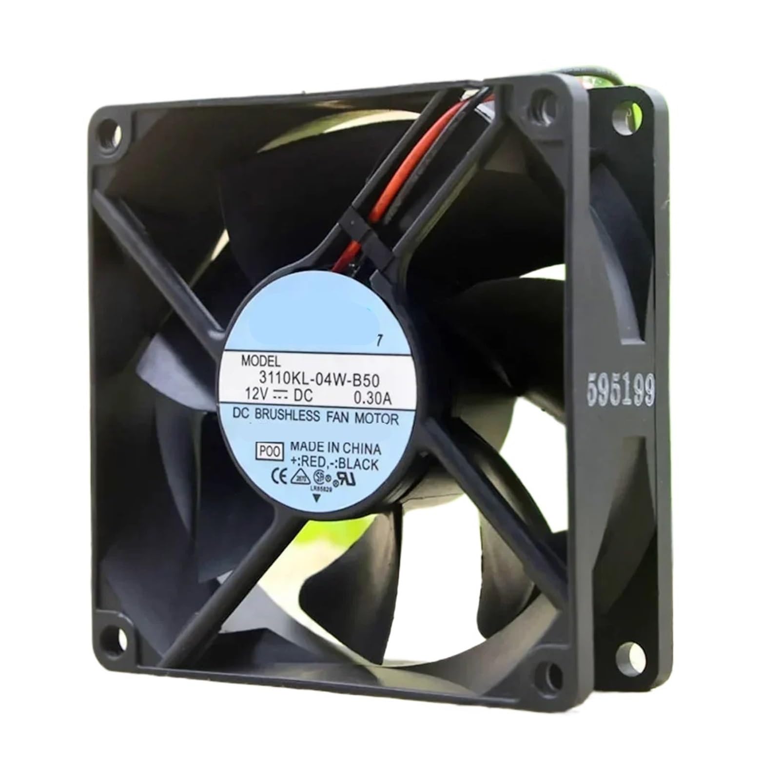 PEQYUACTE 3110KL-04W-B50 8025 8cm 80mm DC 12V Cooling Fan