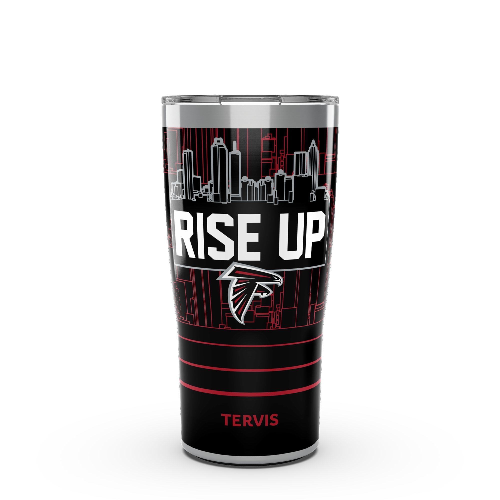 Gobelet isotherme de qualité supérieure en acier inoxydable Tervis Atlanta Falcons 591 ml