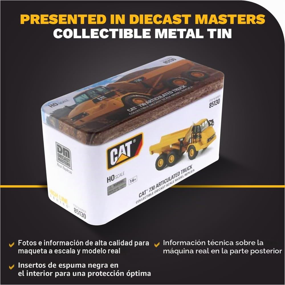 Die Cast Master - 1:87 Cat 730 Articulated Truck - DCM85130