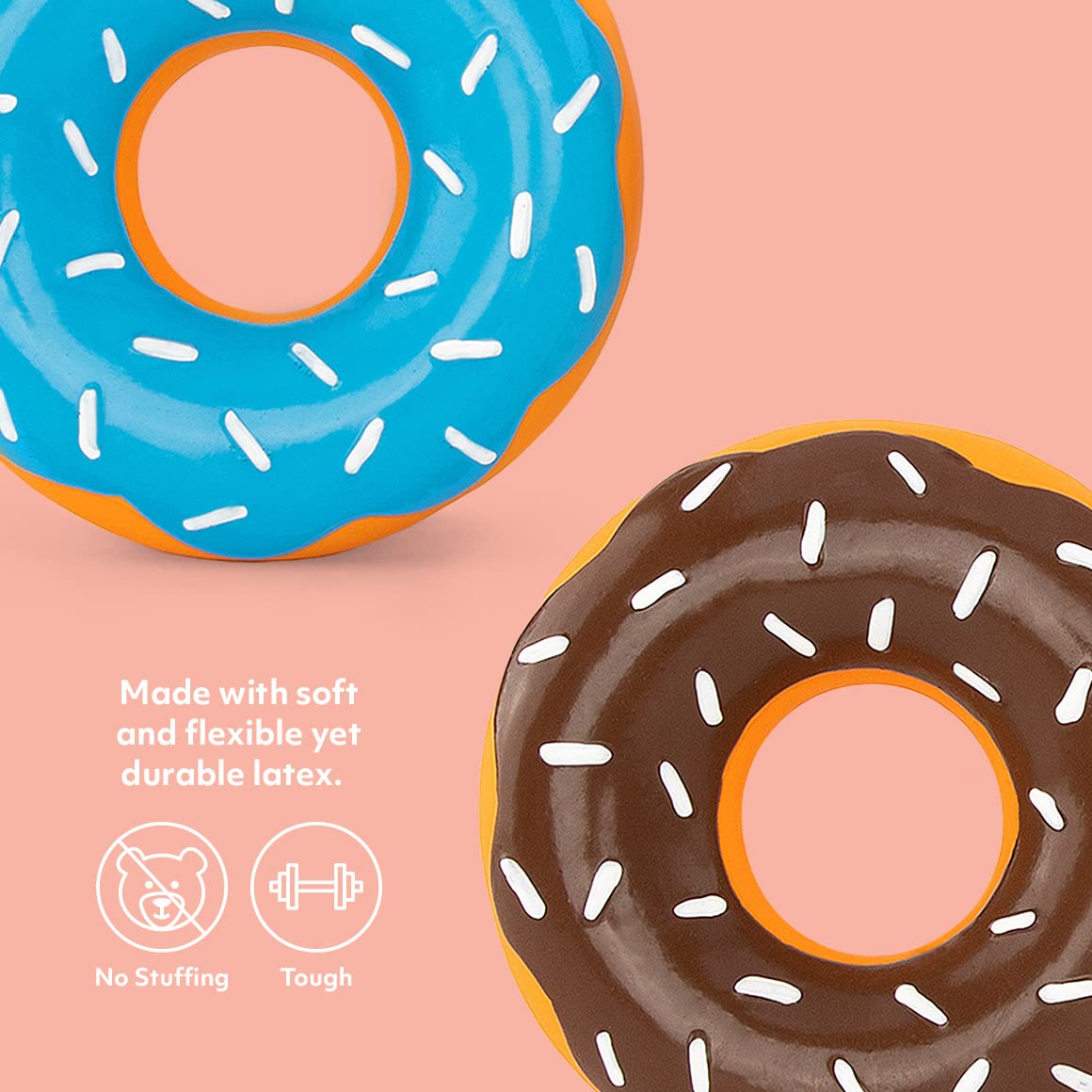 ZippyPaws Donutz Buddies - Panda, Donut zacht