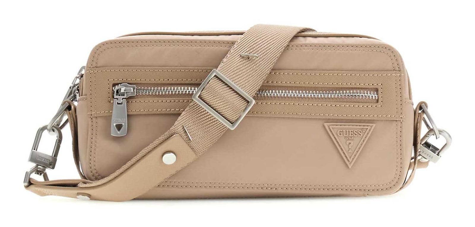 Guess Beige Shoulder Bag Berlin Camera