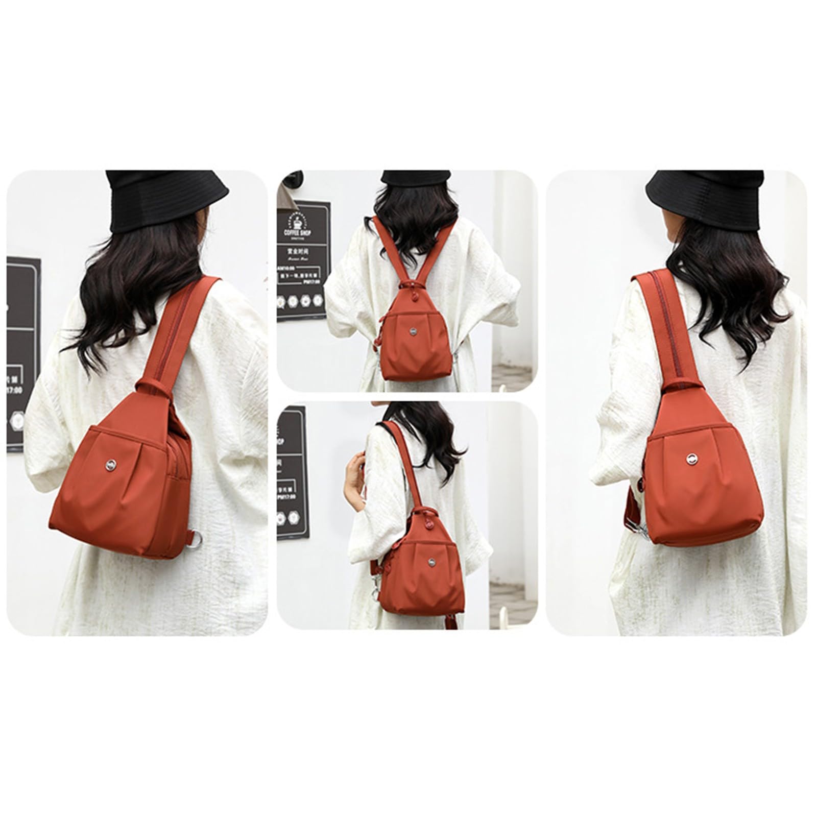 Nuova Borsa da Viaggio antifurto 3 in 1 2026 - Borsa da Viaggio Impermeabile bidirezionale, Elegante Borsa da Lavoro multiscomparto, capiente Borsa a Tracolla Convertibile Oxford