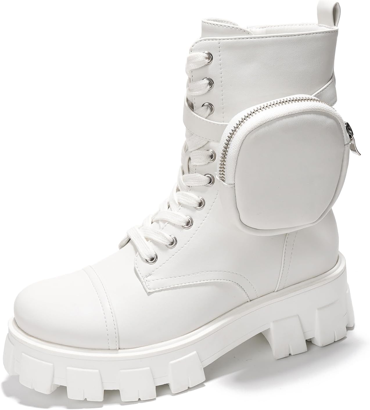 acg white boots