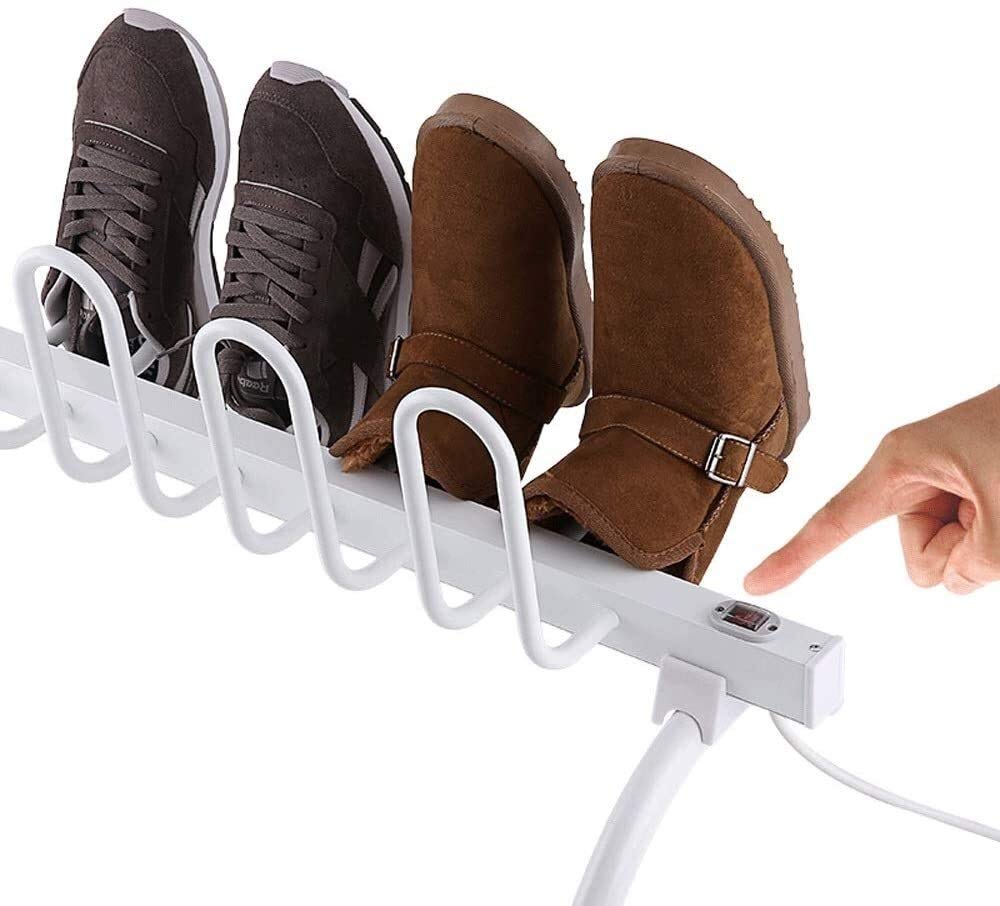 Schuhtrockner Schuhtrockner,Trockenschuhtrockner Handschuhtrockner Für Hüte, Schuhe Und Fäustlinge,Organisieren Sie Freistehendes Schuhregal-Desodorierende Sterilisationsheizung Trockenschuh-Stie