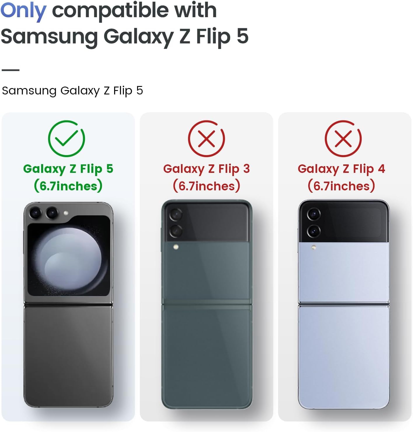 NGB Supremacy Case for Samsung Galaxy Z Flip 5 (5G 2023) with Tempered Glass Screen Protector/Camera Lens Protector/Diamond Wrist Strap Lanyard, Glitter Liquid Floating Cute Case (Pink/Aqua)