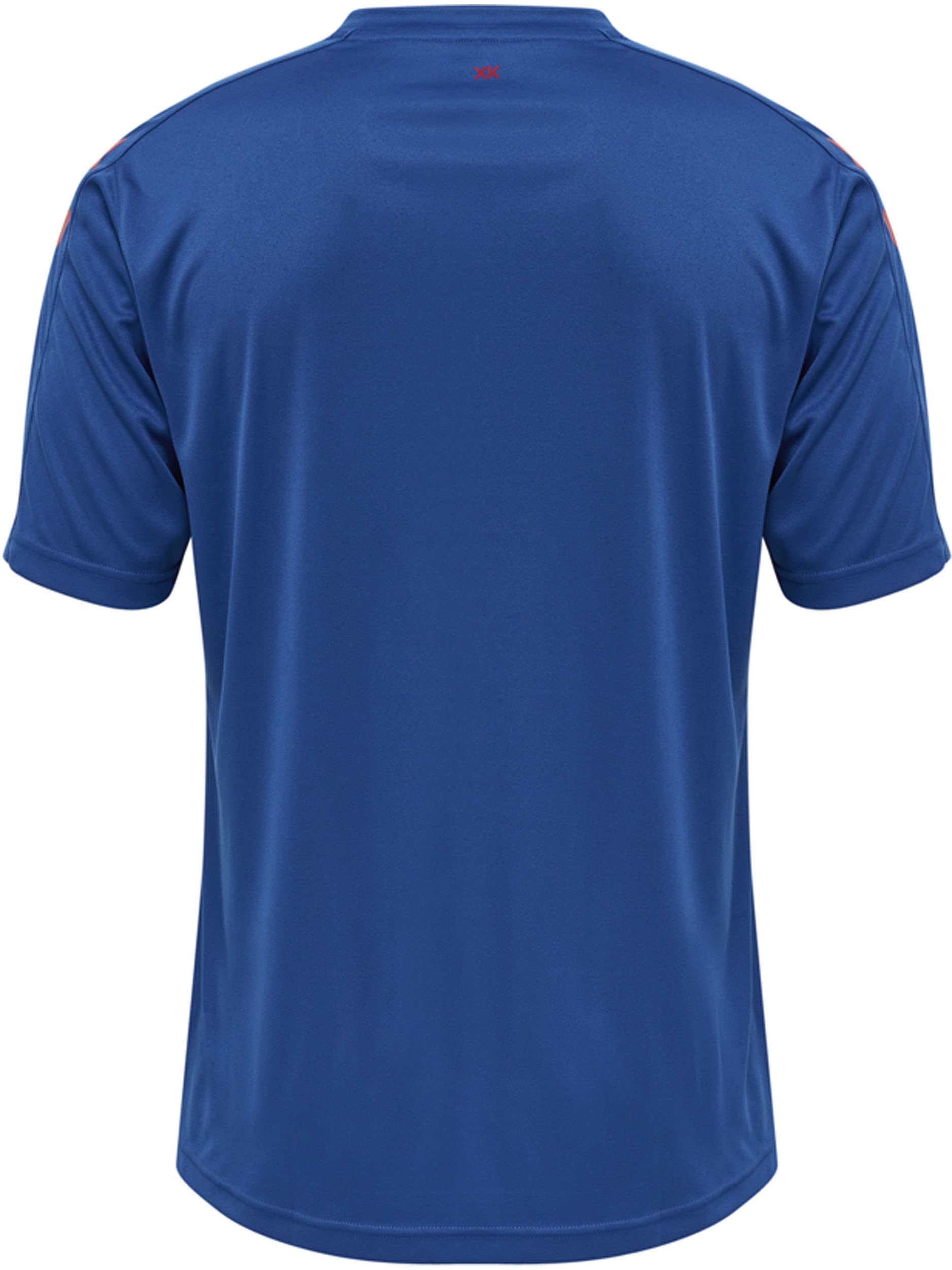 hummel Men's Hmlcore Xk Striped Jersey S/S T-Shirt Blue, True Blue/True Red, 3XL - Image 2