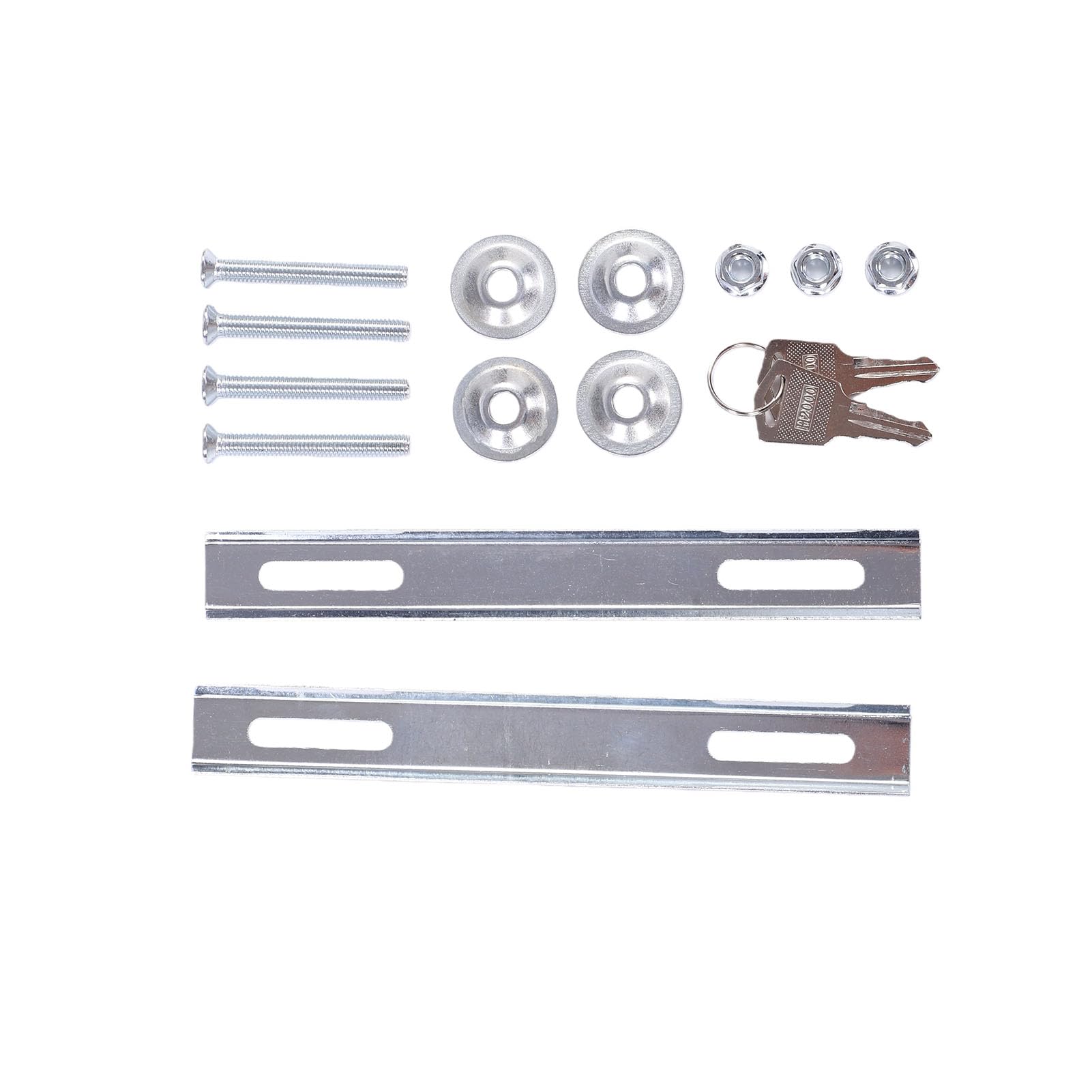 Cocoarm Caja de Almacenamiento Trasera para ATV de 70 litros, Caja de Carga Trasera Impermeable con Cerradura ABS con Respaldo Acolchado, Soporte para Bastidor de Tubos, Almacenamiento a Prueba de