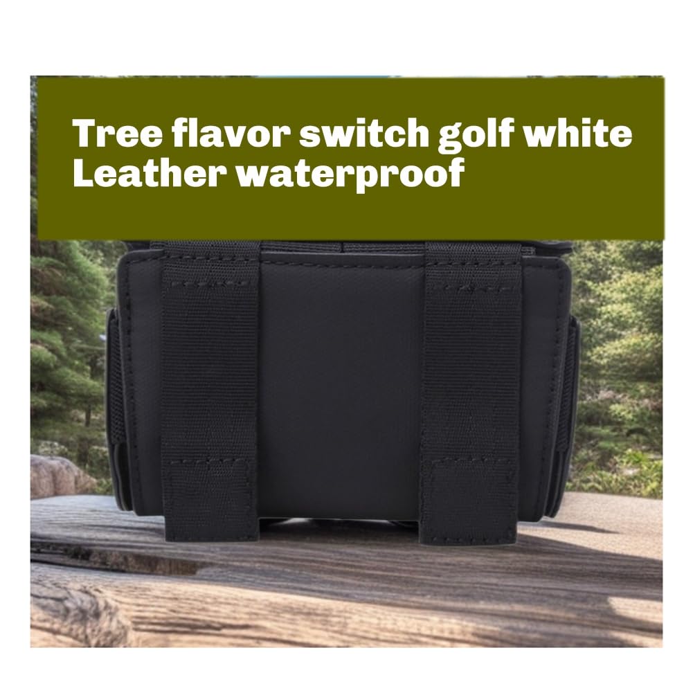 Bolso de Golf Impermeable de 13 X 8,5 X 5 cm con Telémetro y Riñonera con Interruptor Magnético Resistente.