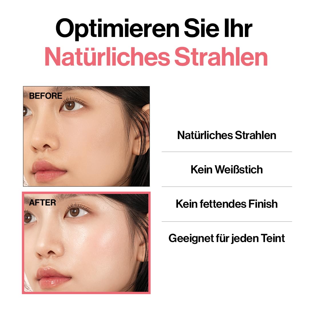 d'Alba | Italienischer weißer Trüffel Waterfull Tone-up Sunscreen 50ml, SPF/LSF 50+PA++++, Reiner und Veganer Hybrider Rosafarbener Feuchtigkeitscreme, Leuchtender und Aufhellender Sonnenschutz