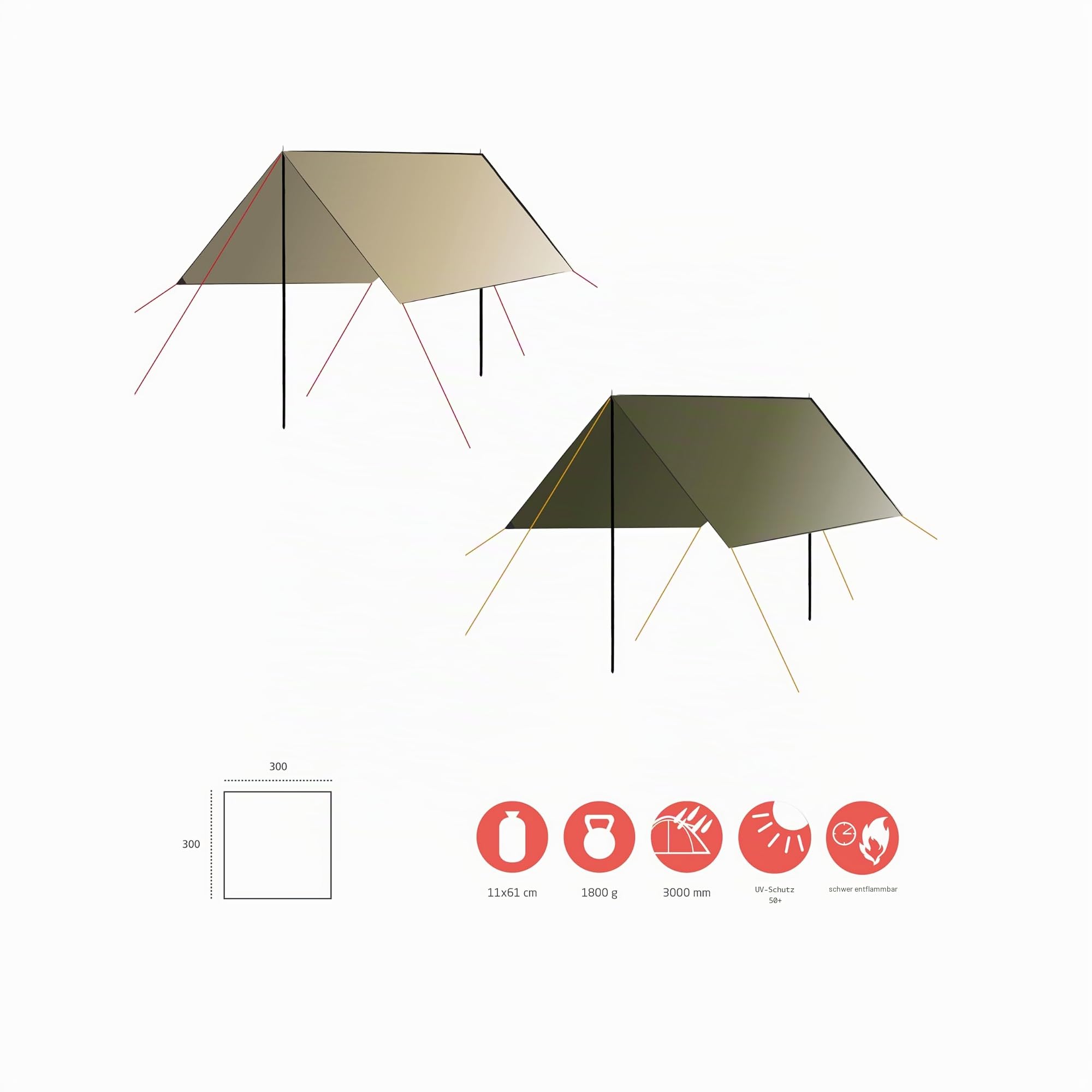 GRAND CANYON Tarp Zuni 3 Tarp