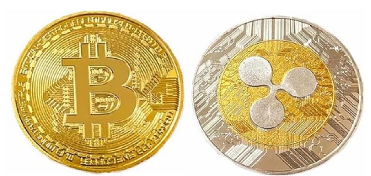 s*n様 仮想通貨風セット 純銀製 ネム シンボル リップル ビット 楽天市場】2枚セット ビットコイン シルバー ゴールド 仮想通貨