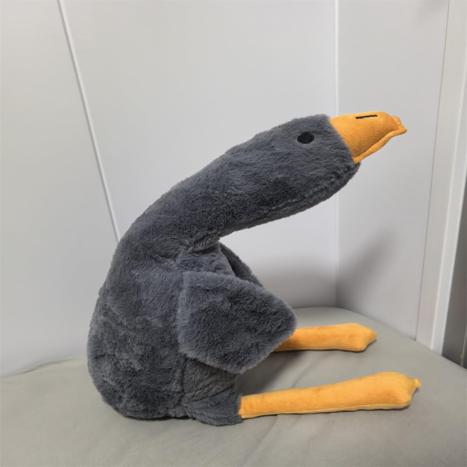 Ente Kuscheltier, Gans Kuscheltier, Gewichtskuscheltier Duck, Gewichtskuscheltier, Riesige Gans PlüSchtiere GroßE Ente Puppe, FüR Junge MäDchen Geschenk (190cm,qicai)