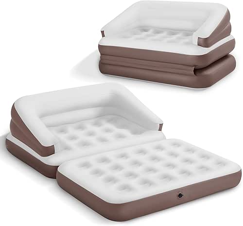 Full Size Air Mattress for Inflatable Portable Blow Up Mattress