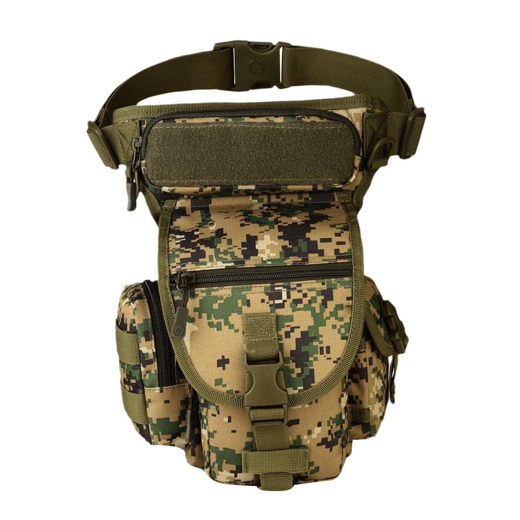 Meadawgs®Military Tactical Drop Leg Bag Waist Fanny Pack Utility Pouch Jungle Digital|Sporting Goods|Outdoor Sports|Camping & Hiking|Hiking Backpacks|Waist Packs & Bags-image-21