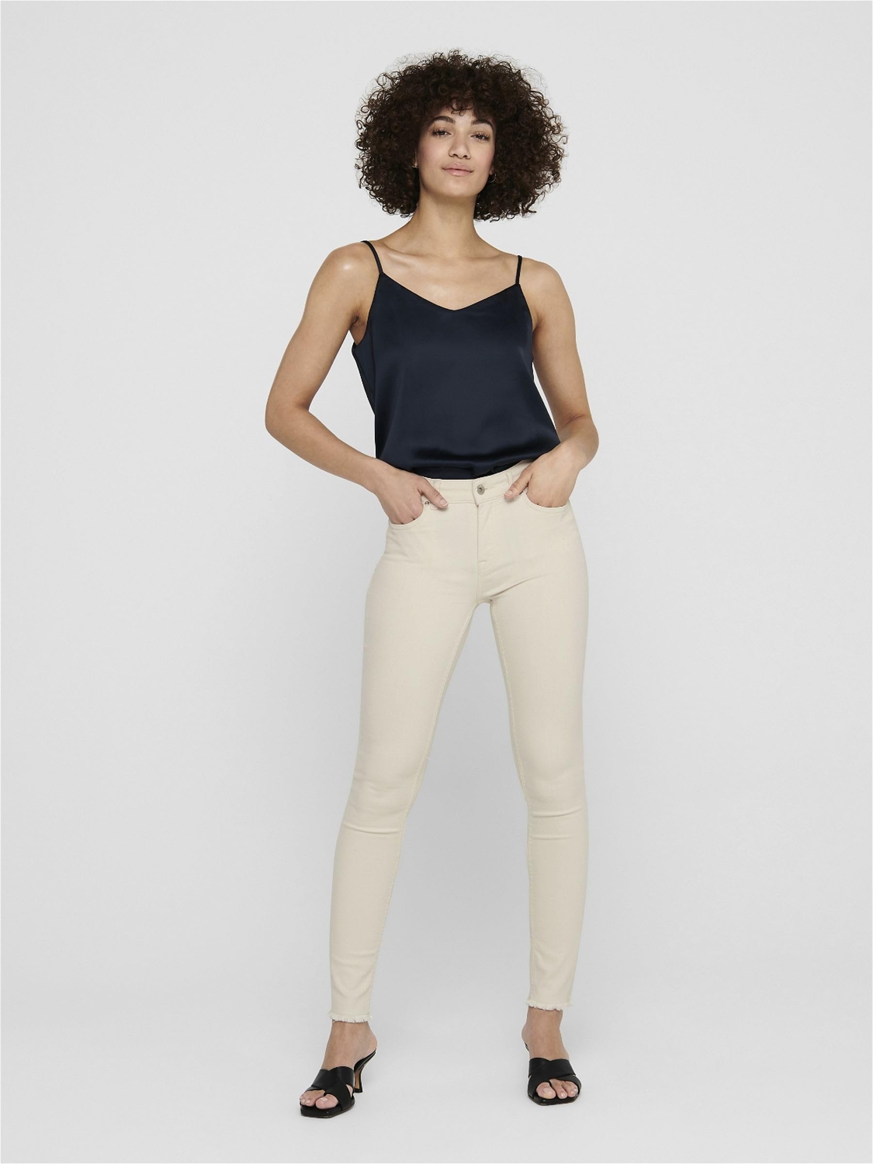 ONLY Jean Skinny ONLBLUSH Taille Moyenne Skinny Fit Jeans