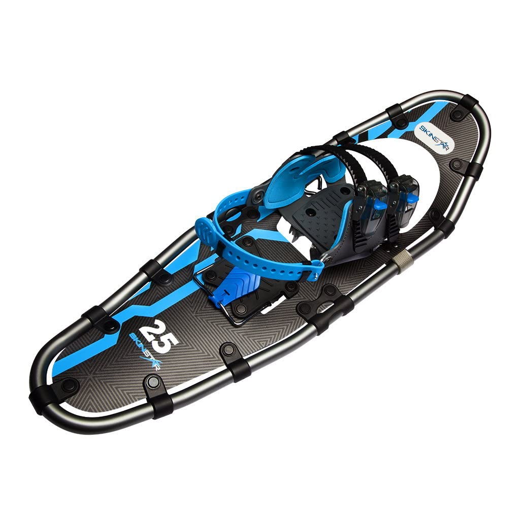 SkinStar Raquettes à neige avec cadre en aluminium 25" - Charge maximale : 100 kg