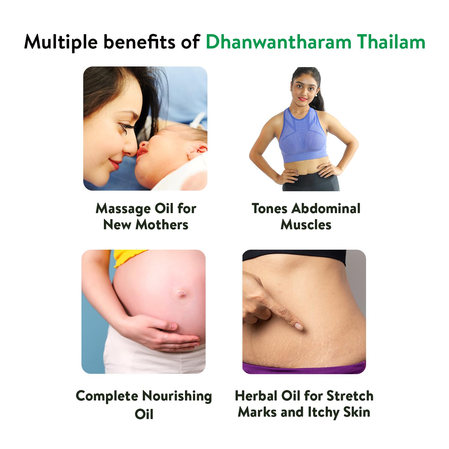 Kerala Ayurveda Dhanvantaram Thalum 450 mL Ayurvedic Massage Oil Relax For Body. Intensive moisturizer | Body oil for pre-post and post-genius. Reduces stretch marks Kerala Ayurveda Dhanvantaram Thalum 450 mL Ayurvedic Massage Oil Relax For Body. Intensive moisturizer | Body oil for pre-post and post-genius. Reduces stretch marks