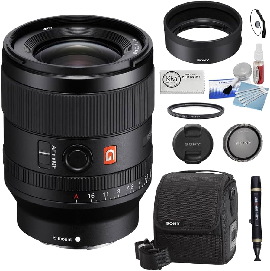 Amazon.com : Sony FE 35mm f/1.4 GM Lens Bundled with 67mm UV