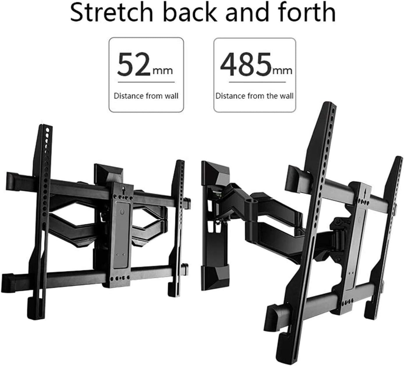 Telescopic Rotating TV Rack wall Mount Bracket Universal wall Rack
