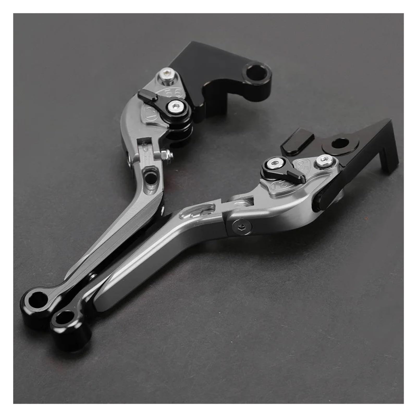 Rvevfbkbal H Brake Clutc Lever Andle Levers Extendable Adjustable For Ninja 500 Z500 2024-2026(H)