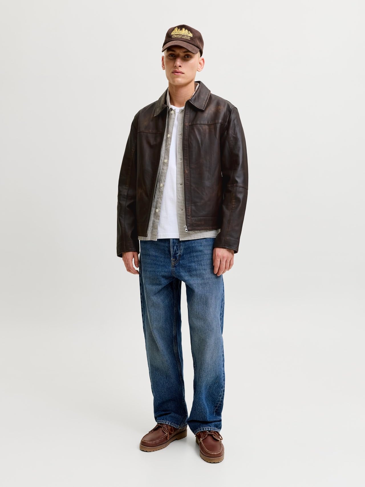 JACK & JONES Giacca In Pelle