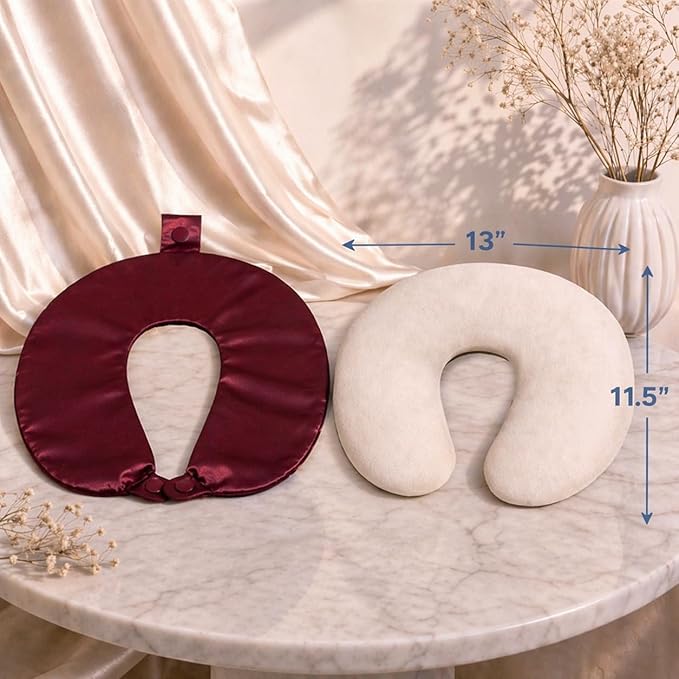 Funda para Almohada de Viaje Seda Mulberry 22 Momme miniatura 3