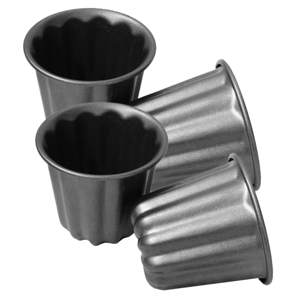 TOPBATHY 8 Stk Spitzen-Backform Muffinformen Eierkuchenformen koch the cook Papierbecher Schablonen für Kuchen Antihaftbeschichtete Muffinförmchen waschbar säuerliche Form Pfanne Schimmel