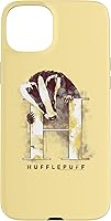 Vista 16 de Funda de acuarela Hufflepuff para iPhone 14 Harry Potter