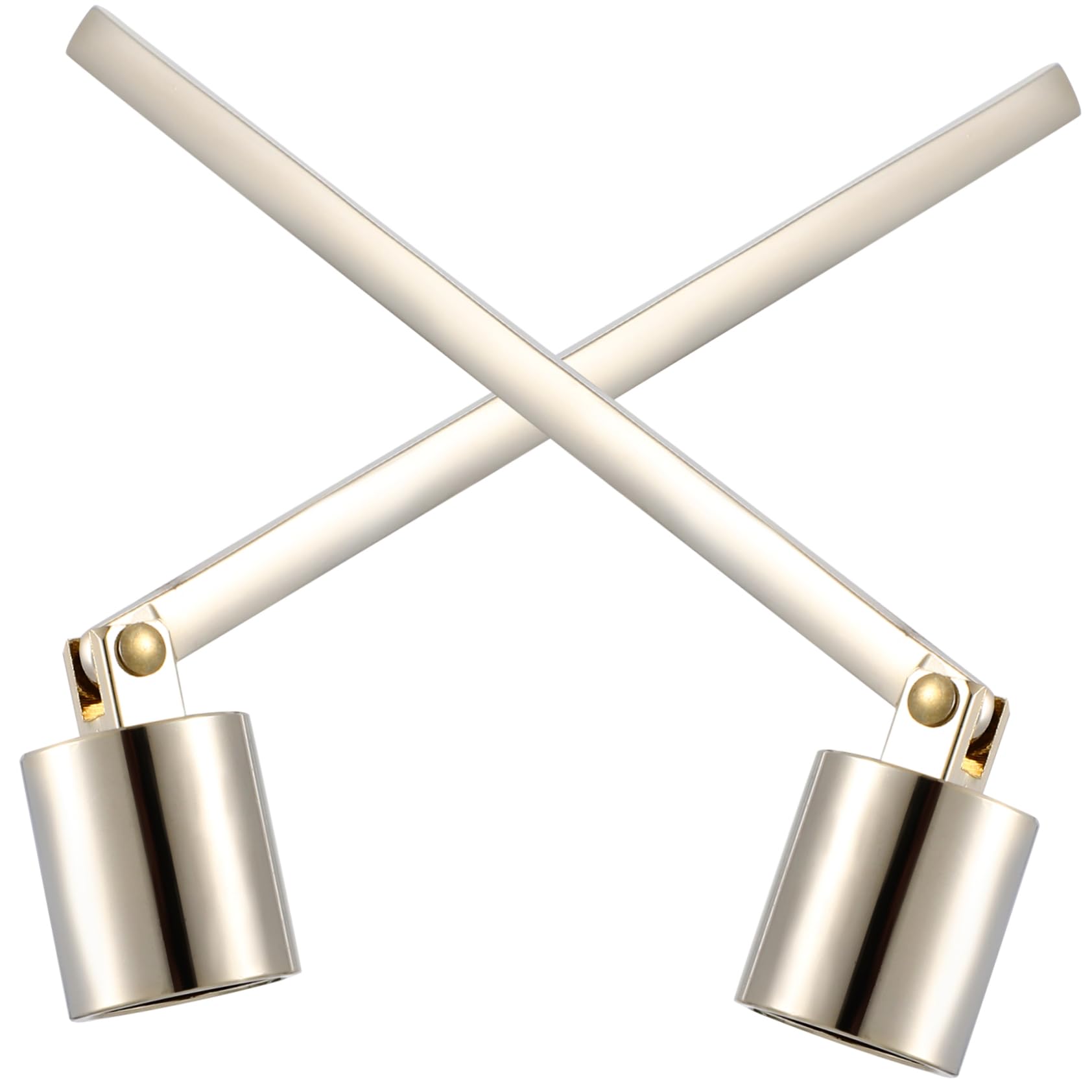 HOODANCOS 2pcs Portable Candle Snuffers for Effortless Flame Extinguishing for Scented Tea Light and Candles Safe Design Handle Distance