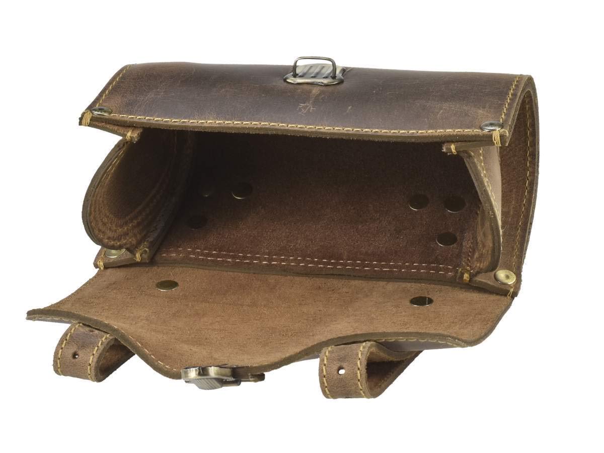 Greenburry Vintage Original Fahrradtasche Leder 17 cm