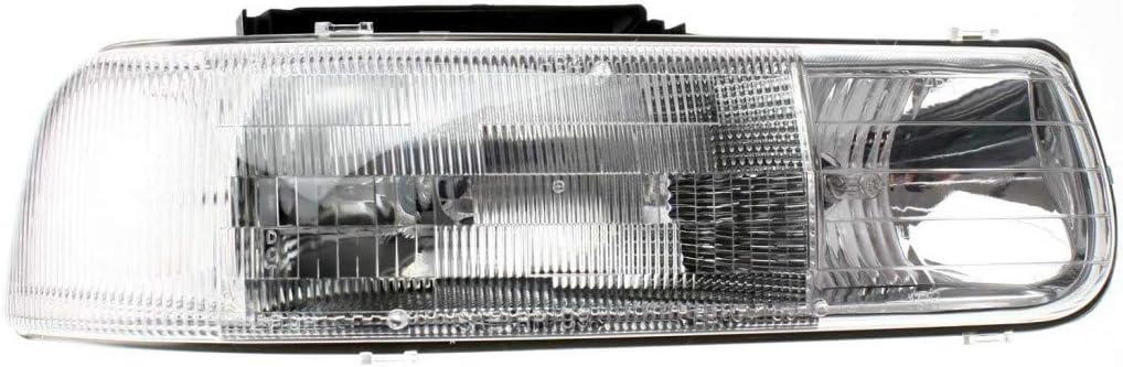 CarLights360 For 1999 2000 2001 2002 Chevy Silverado 1500 Headlight Driver Side GM2502187 | 16526133